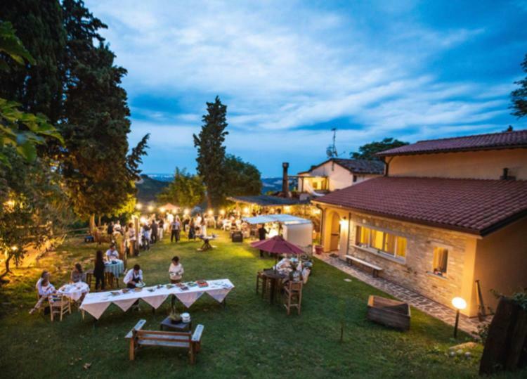 Locanda Montepaolo Dovadola Bagian luar foto